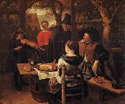 Jan Steen The Meal oil painting on canvas